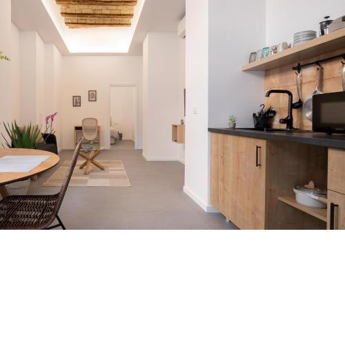 Beautiful Japandi Style Loft Apartment N1