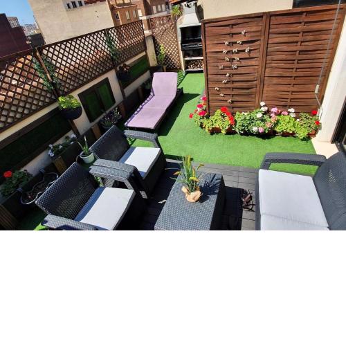 Benicassim SunHouse - Hermoso ático en el Pueblo - Aire acondicionado y BBQ area