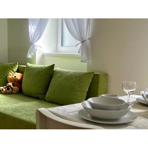 Bezbariérové apartmány se zahrádkou