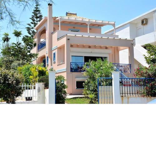 Blue View of Korinthian bay villa in Lecheo