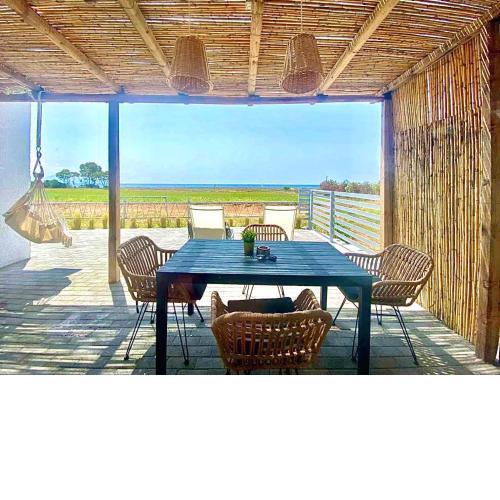Boho Natural Beachfront Detached House