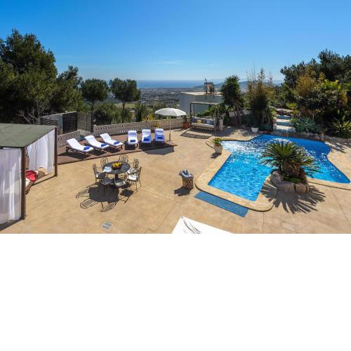 Bonaire, villa up to 8+2 with pool & views
