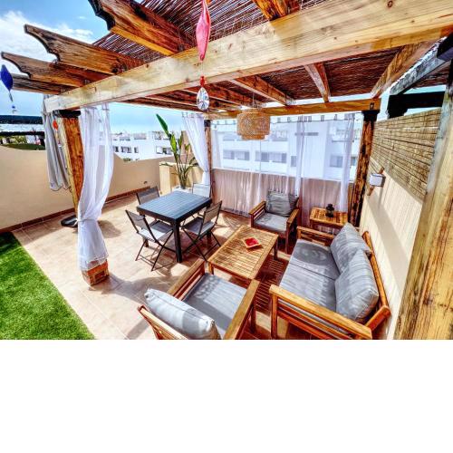 BORA BORA Ático con piscina privada en Vera Paraíso