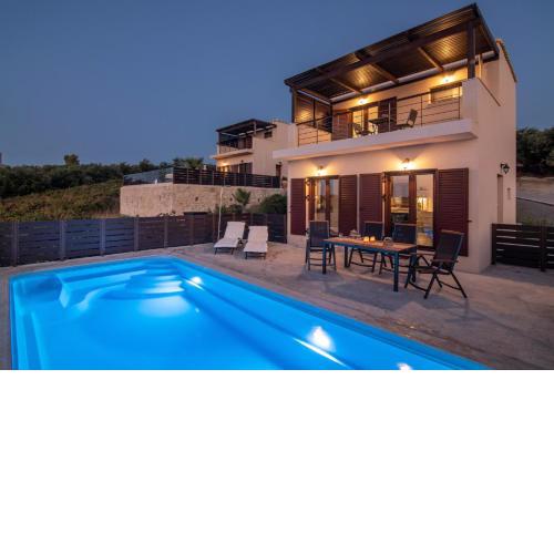 Brand new Villa Plyto - Amazing views - Heated pool