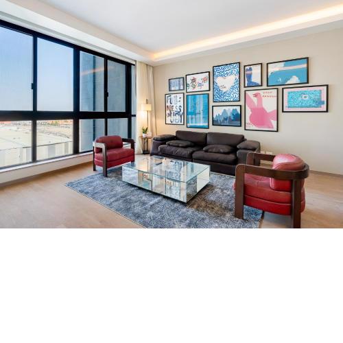 Brassbell apartments in AEON towers Sheikh Zayed City