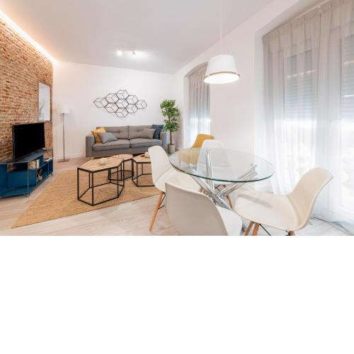 Bright and modern- 2 bedrooms 1bathroom- MintyStay - Bocángel