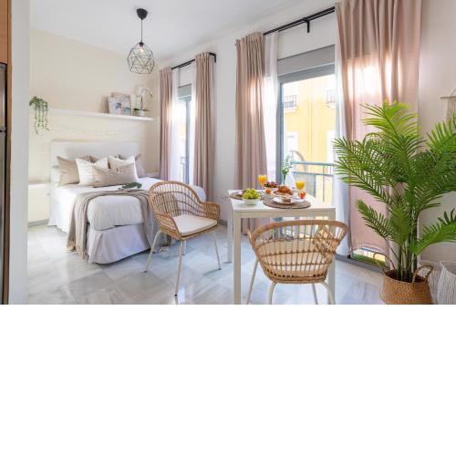 Bright apartment in the center of Malaga