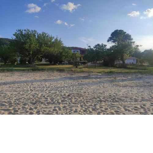 Bright, Beachfront Apartment with free parking and garden