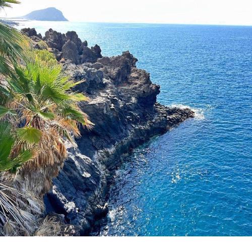 Bright sun and sea