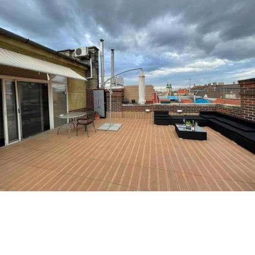 Budapest Rooftop Penthouse - Big terrace