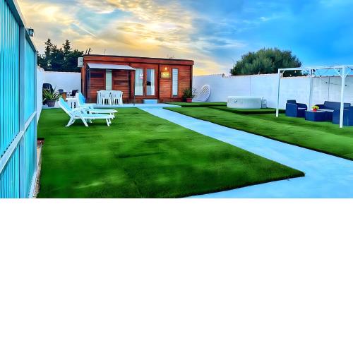 Bungalow con Jacuzzi para familias y parejas