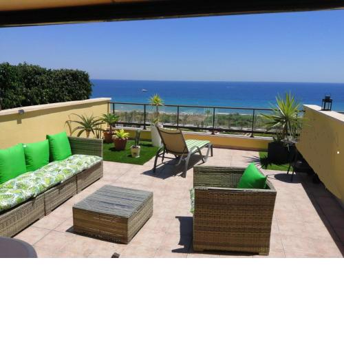 Bungalow en primera línea del mar