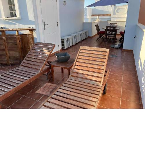 Cala Azul , 3 dormitorios ,Aire acondicionado con vistas al mar, wifi Playa, Geoda Pulpí