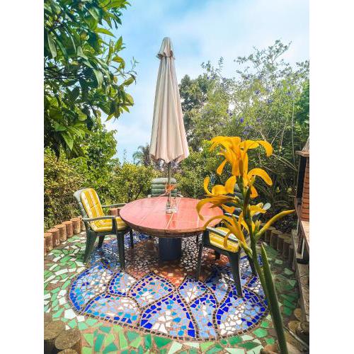 Canarian Cottage with terrace surrounded by garden - Alisios