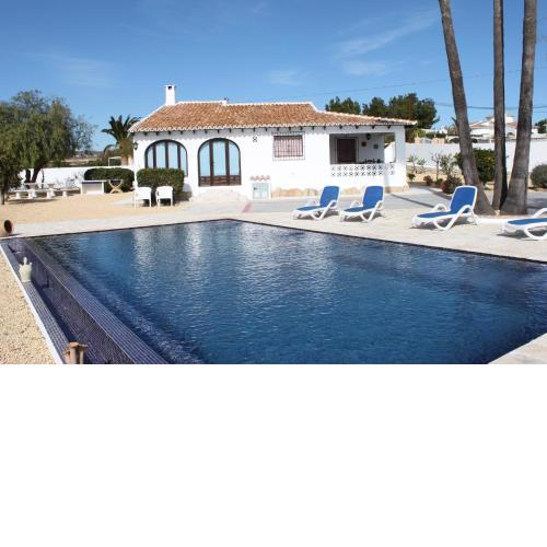 Canto De Hada - well furnished villa with panoramic views in Moraira