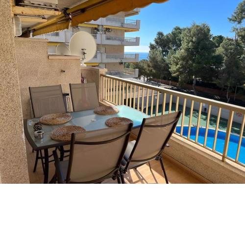 Capellans beach, heated, swimming pool, terrace