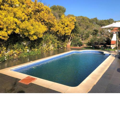 Casa Bella Vista en montaña con vistas al mar y piscina privada