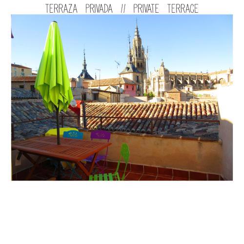 Casa Catedral - terraza privada con vistas en el corazón de Toledo