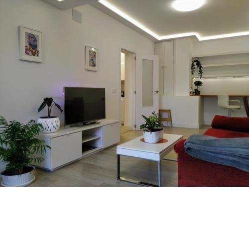 Casa con jardín, 1 habitación, barbacoa