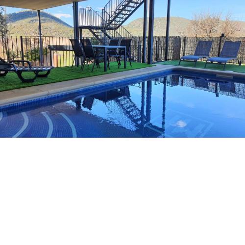 Casa con piscina en Parque Nacional de Cabañeros