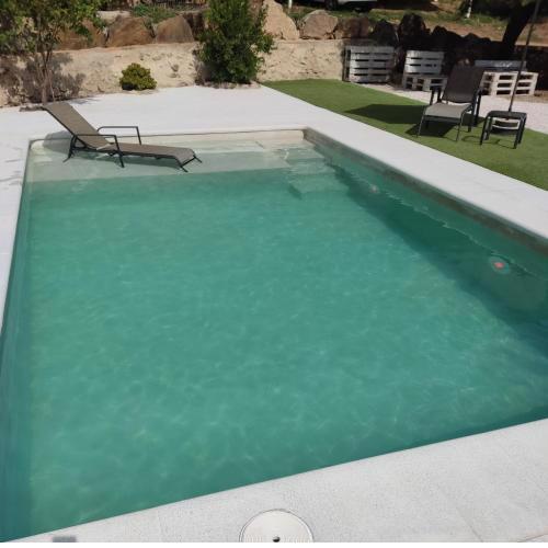 Casa de campo con maravillosas vistas, bbq y piscina