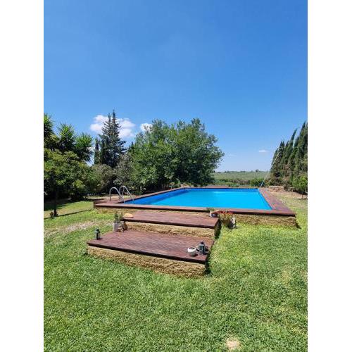 Casa de Meditación con Piscina