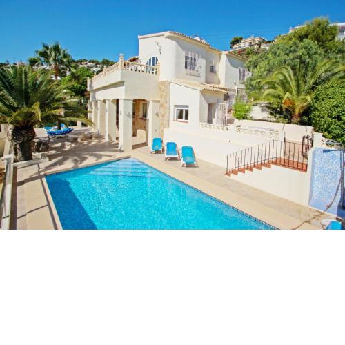 Casa del Campo - sea view villa with private pool in Moraira