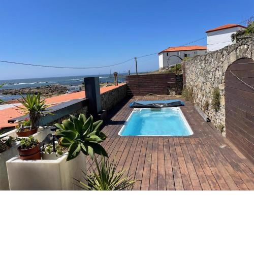 Casa en el Atlantico, Villa encima del Mar, A Guarda, Rias Bajas