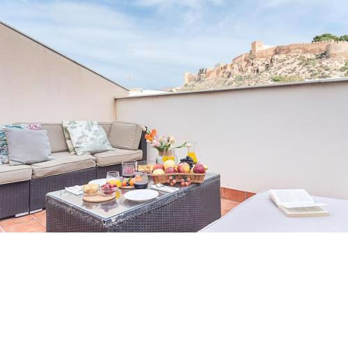 Casa flamenca a los pies de la Alcazaba