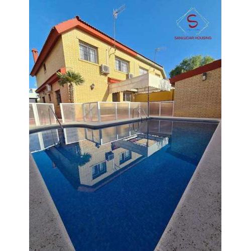 Casa Hermosilla céntrica con piscina y jardín