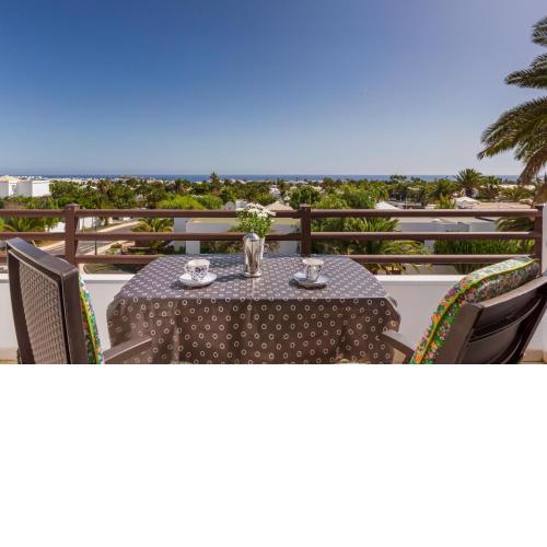Casa Loro Azul Terraza piscina y vistas al mar