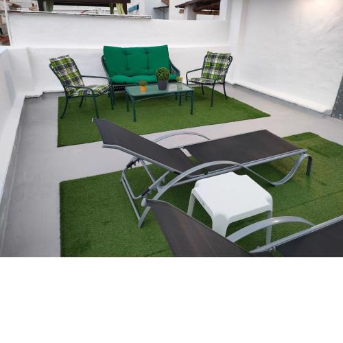 Casa Mayago, terraza y solárium