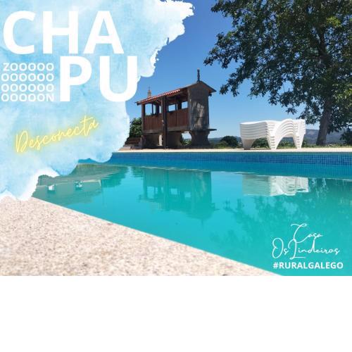 Casa Os Lindeiros ! Casa con PISCINA en Arzúa