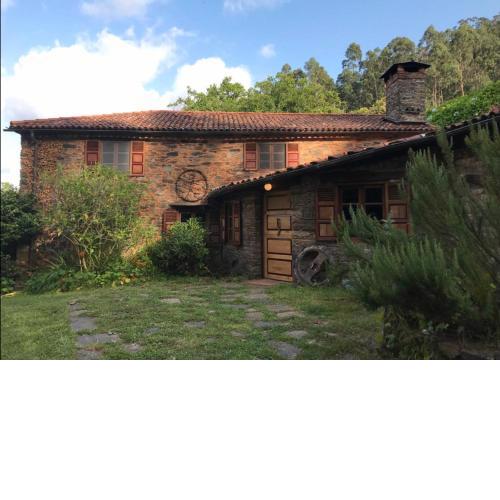 Casa rural Castro de Frádigas, con vistas al mar en Pantín