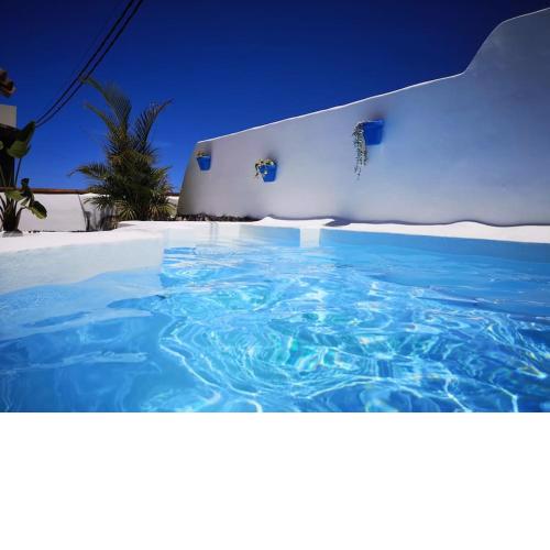 Casa rural con piscina climatizada