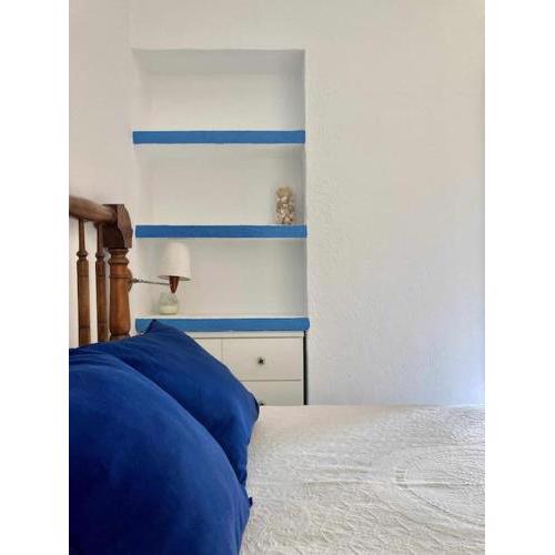 Casita de pescadores con vista al puerto