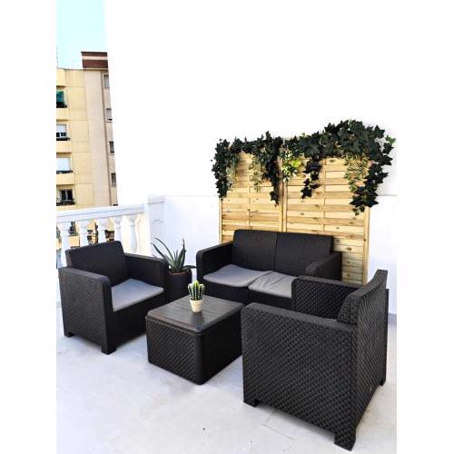 CD-Dúplex de estilo elegante, bien ubicado y terraza espectacular