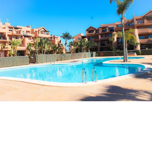 Centrally located 2 bedroom front line golf apartment, Mar Menor Golf