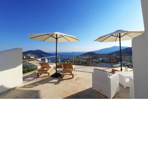 Centraly Located Villa in Kalkan with Private Pool and Seaview