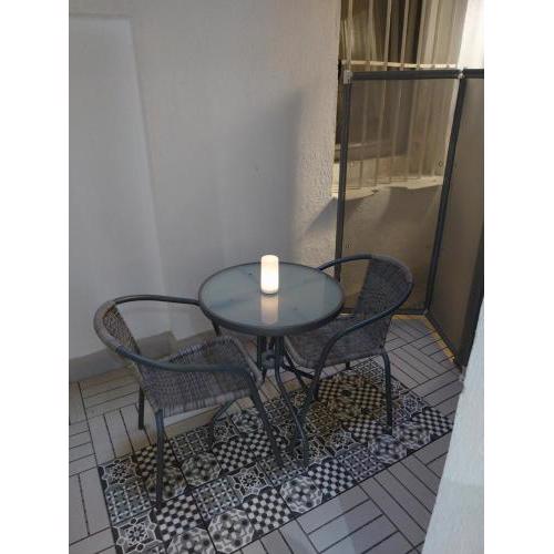 Céntrico apartamento con patio