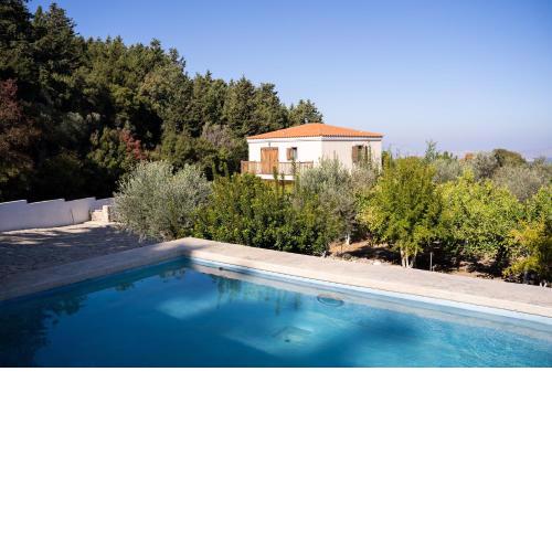 Chaihoutes stone villa into Olive farm in Zia