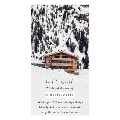 CHALET - Lux Alp - the secret mountain Chalet