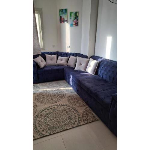 شاليه غرفتين مكيف قرية بلو باي للايجار اليومي chalet 2 rooms bluebay resort