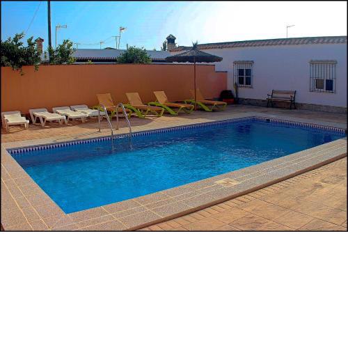 Chalet con piscina privada