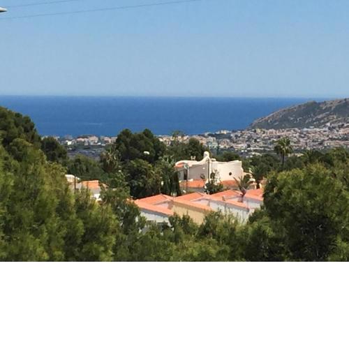 Chalet con vista al mar