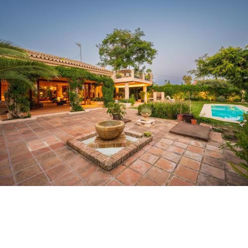 Character filled villa with mature garden
