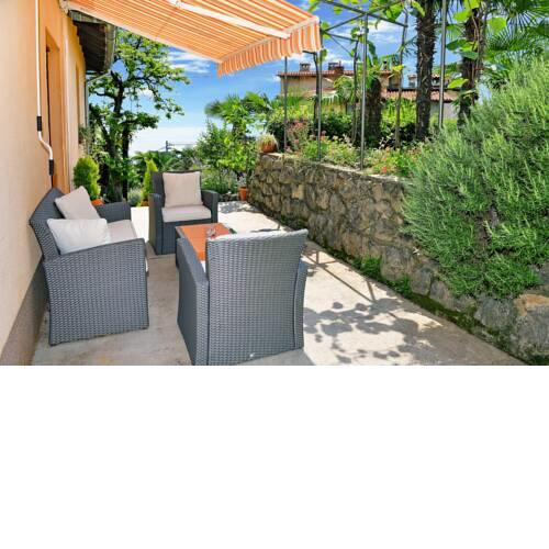 Charming Opatija Getaway w Panoramic Sea Views