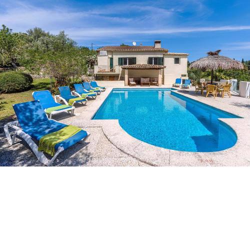 Charming Pollensa Villa Beautiful Views Of the Tramuntana Mountains La Coma 4 Bedrooms Pollensa