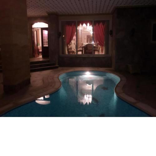 Cheerful standalone villa with pool and waterfall
