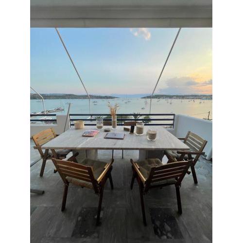 Chrysa's Dream - Dreamy Sea View at Spacious 3BR Apt in Porto Cheli